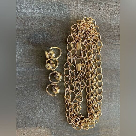 NWOT Conversion Kit -Turn your Wallet into a Crossbody Bag. Chain & Screw Loops. - Picture 1 of 3